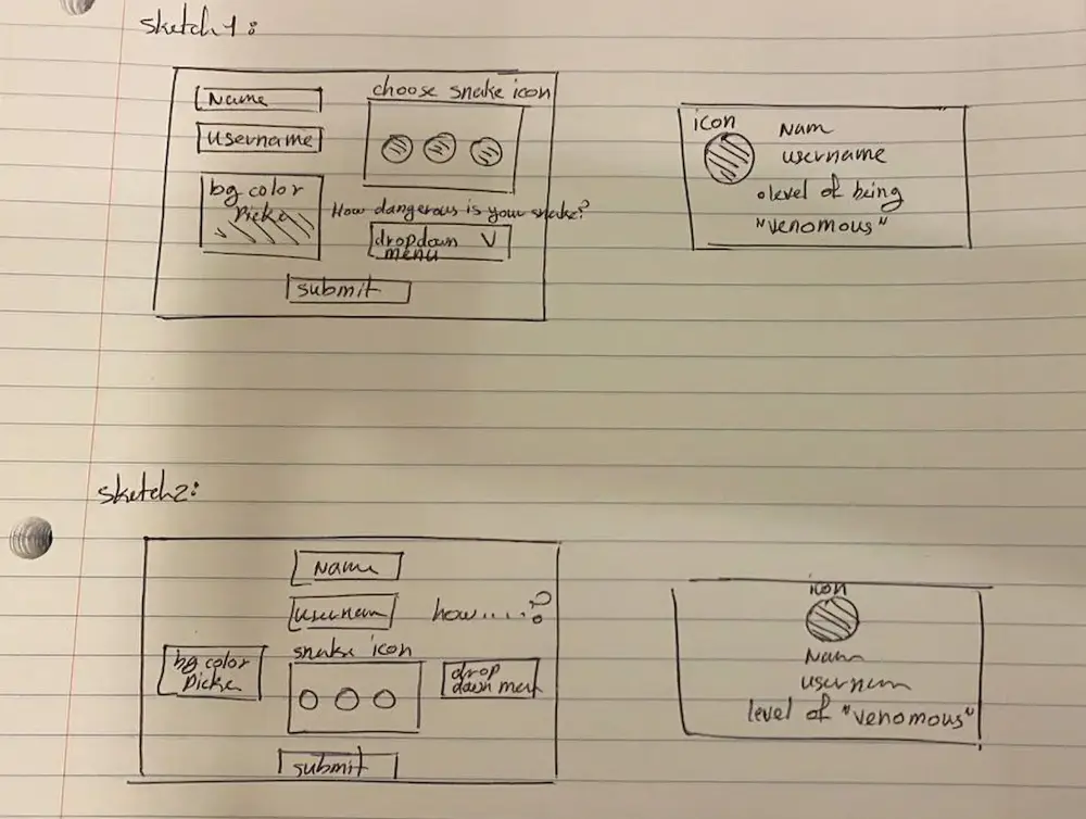 Profile Creator Sketch 1