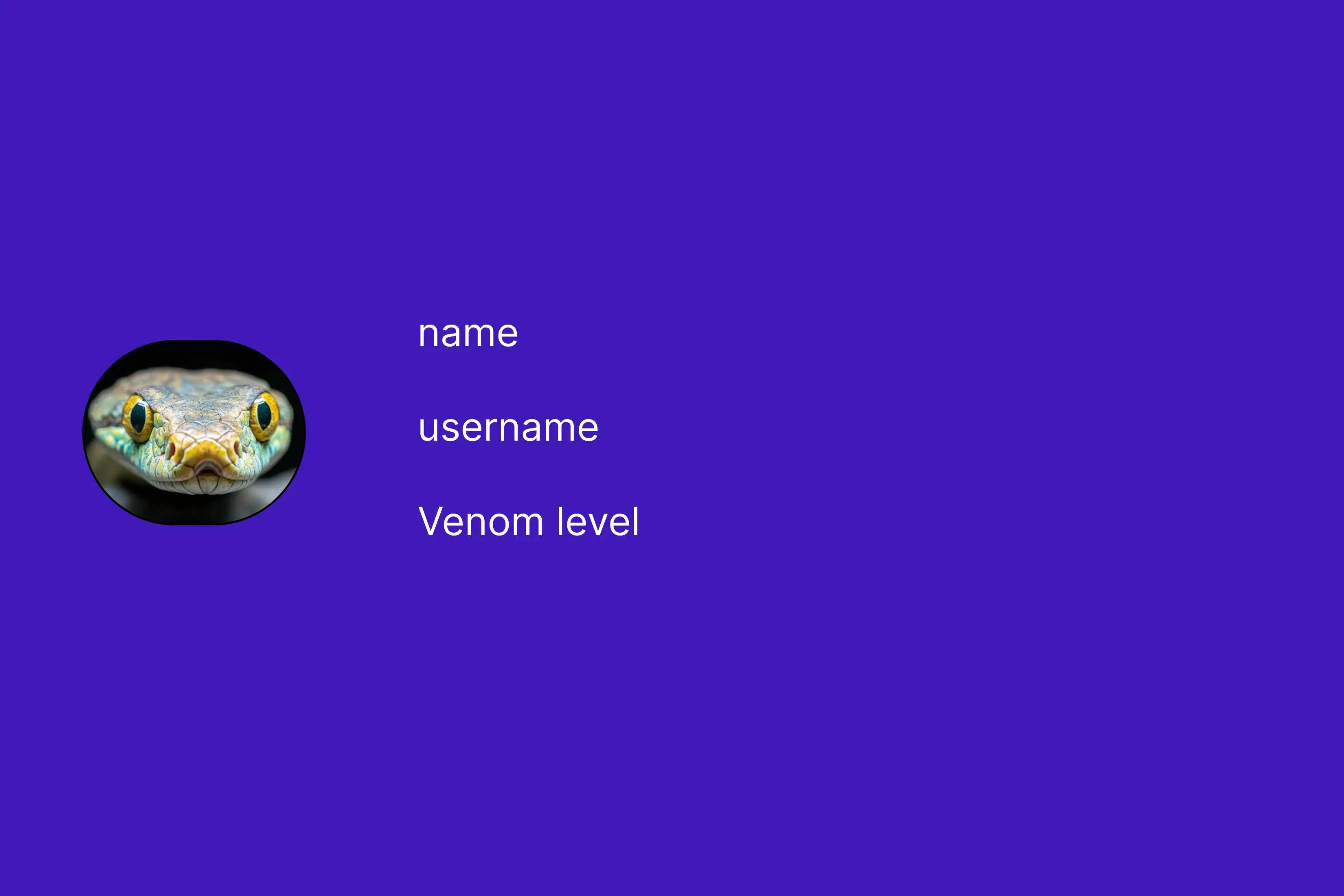Profile Creator Wireframe
